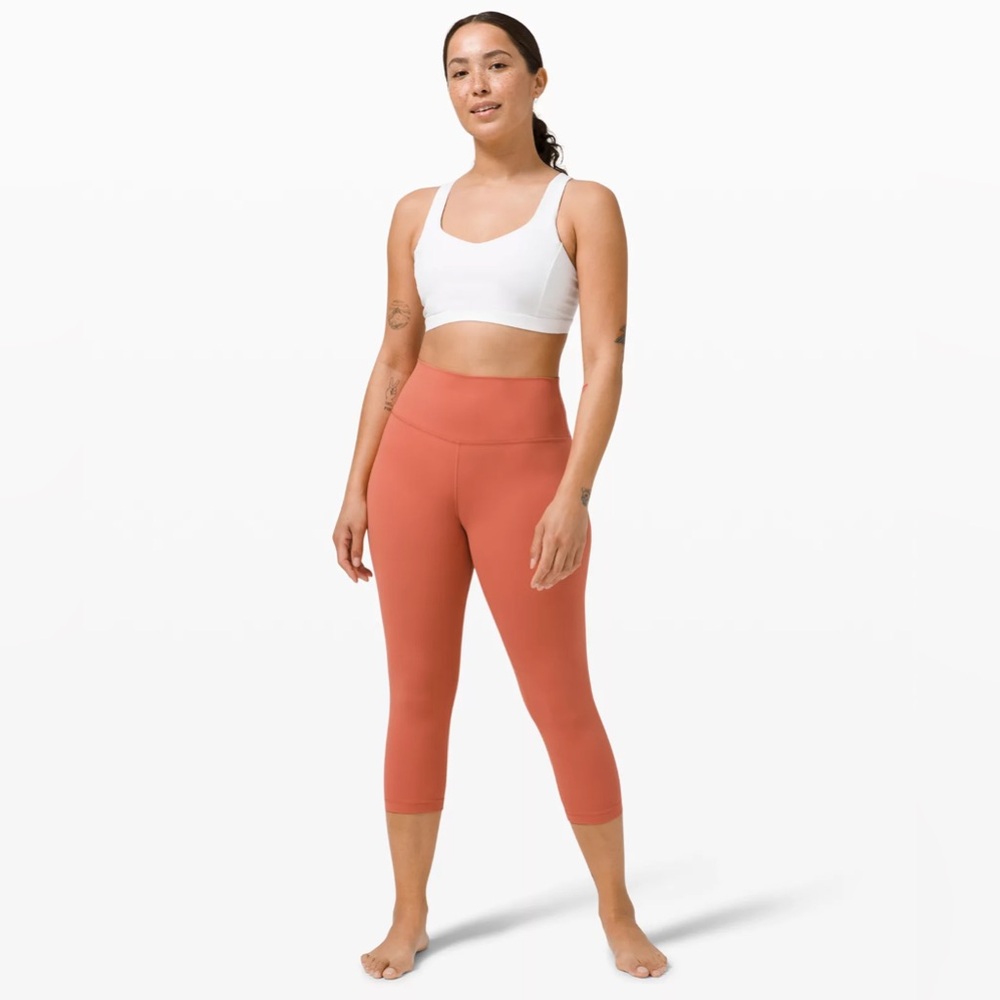 Lululemon Align Orange Leggings Size 14